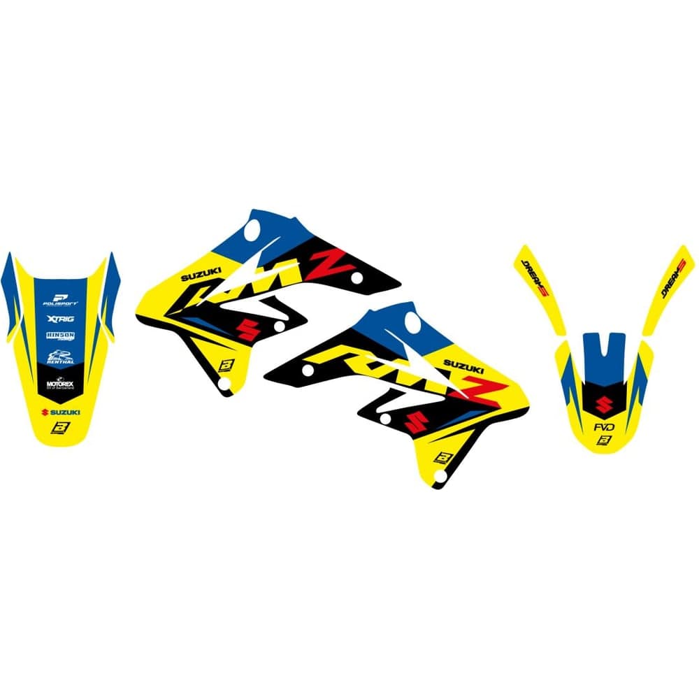 Blackbird Racing Graphic Kit Dream 5 Rmz250 07-09