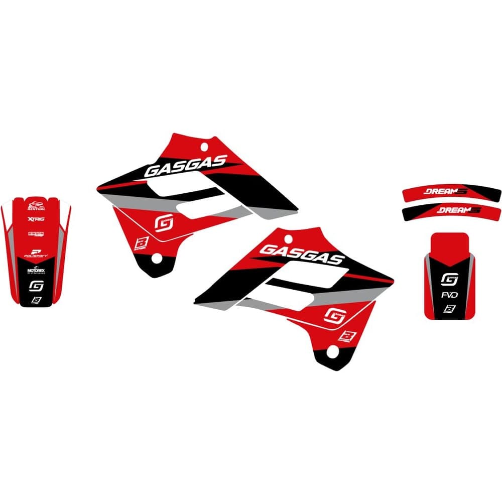 Blackbird Racing Graphic Kit Dream 5 Gasgas Ec