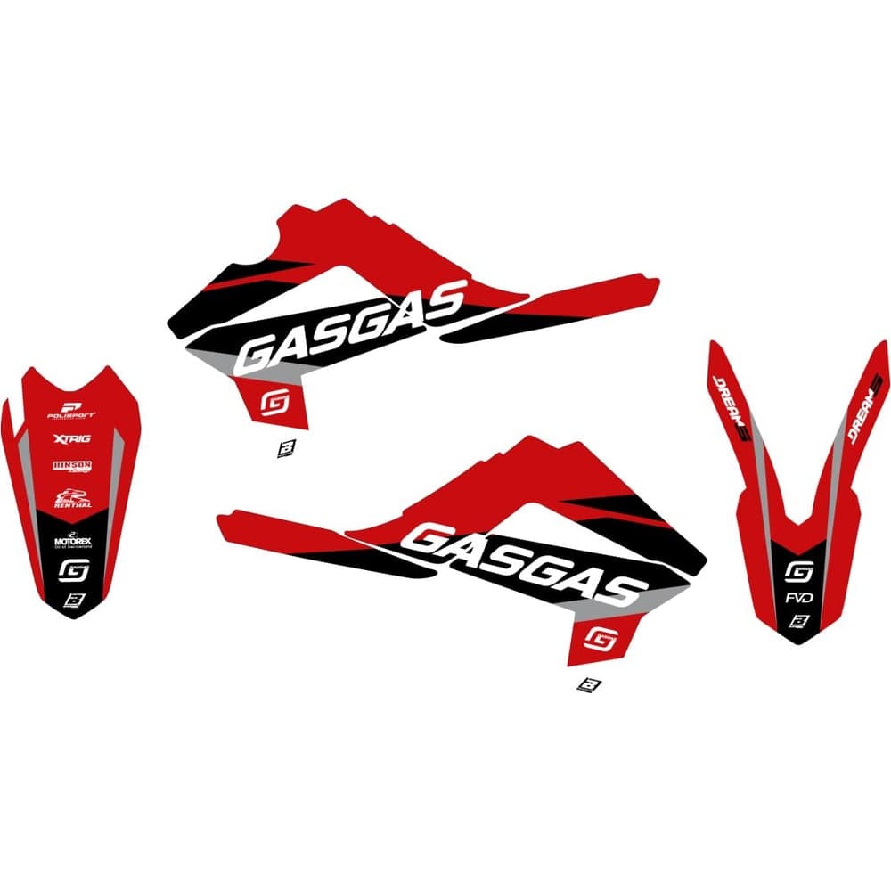 Blackbird Racing Graphic Kit Dream 5 Gasgas Ec/Ecf