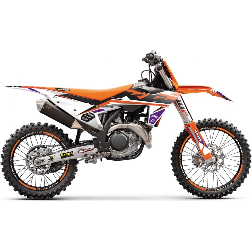 Blackbird Racing Graphic Kit Dream 5 Chrome Ktm