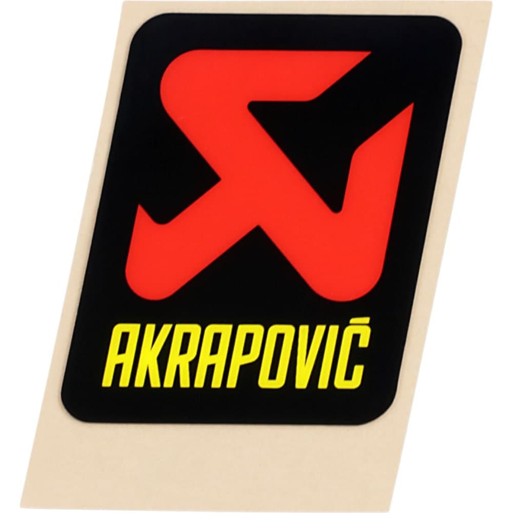 Akrapovic Sticker Akrapovic Vert