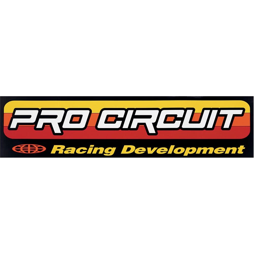 Pro Circuit Decal Van Pro Circuit