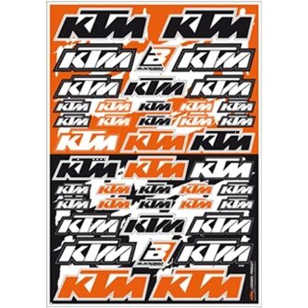 Blackbird Racing Decal Logo Kit Ktm Pvc