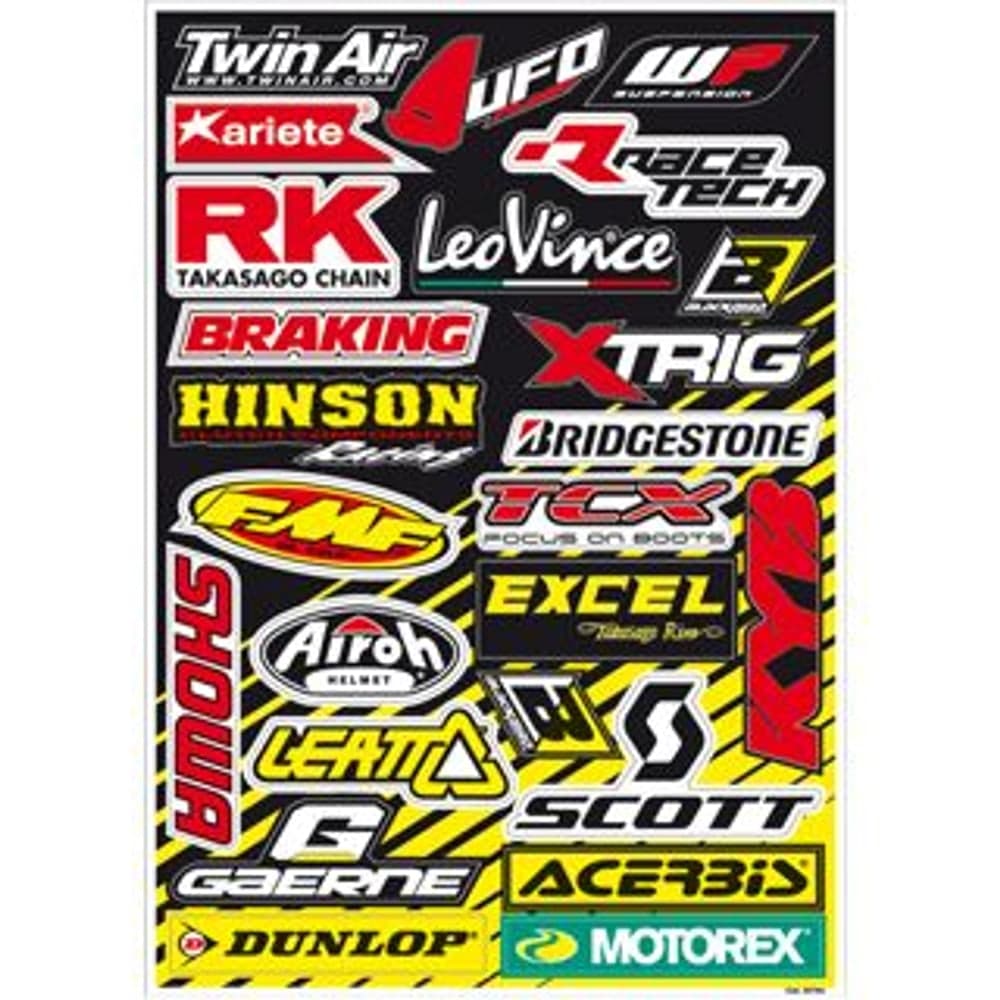 Blackbird Racing Decal Logo Kit A