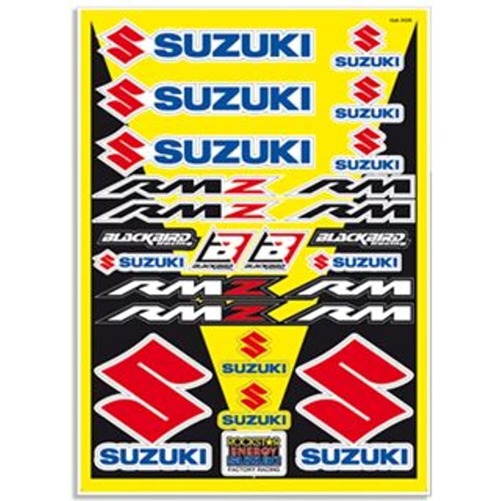 Blackbird Racing Decal Logo Kit Suzuki