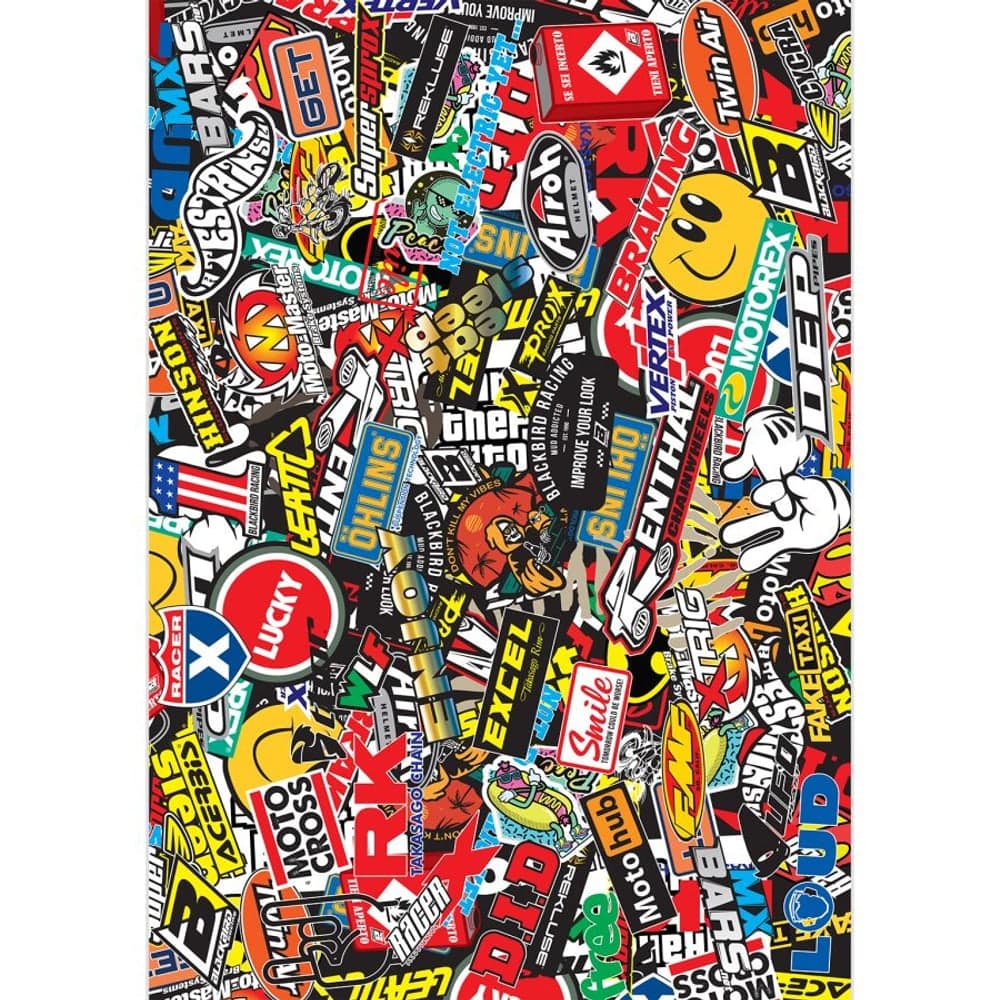 Blackbird Racing Decal Logo Bomb Sheet
