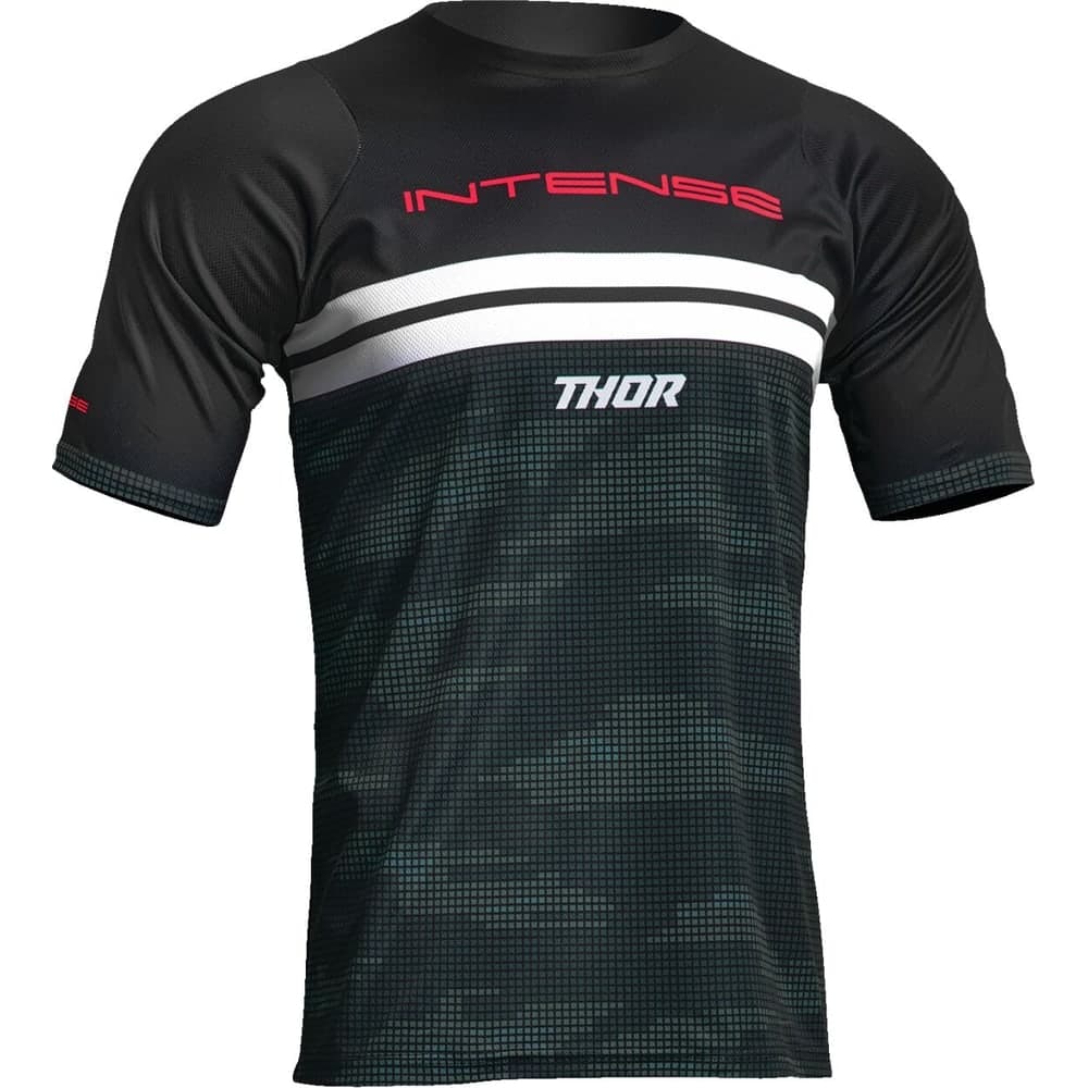 Thor Shirt Int Ss Decoy Zwart/C Xs