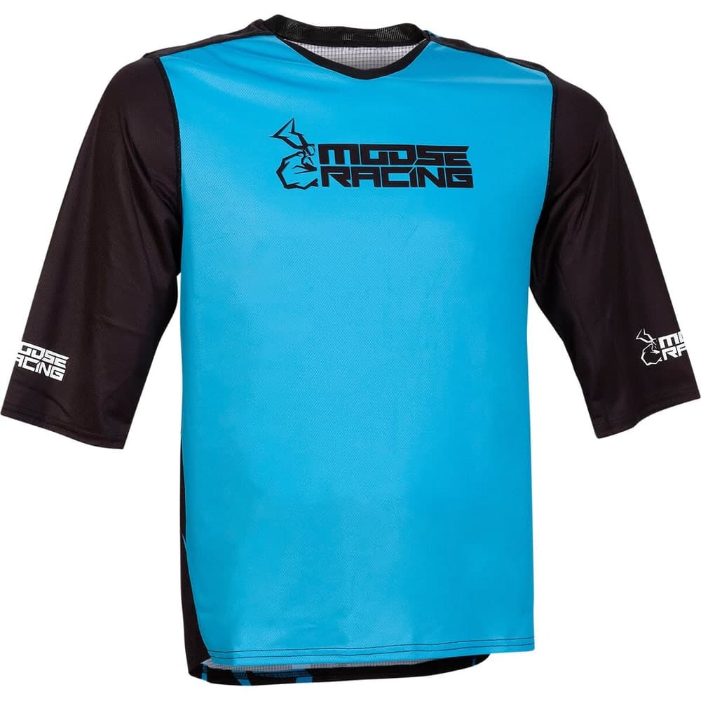 Moose Racing Shirt 3/4 Moose Mtb Blauw Sm