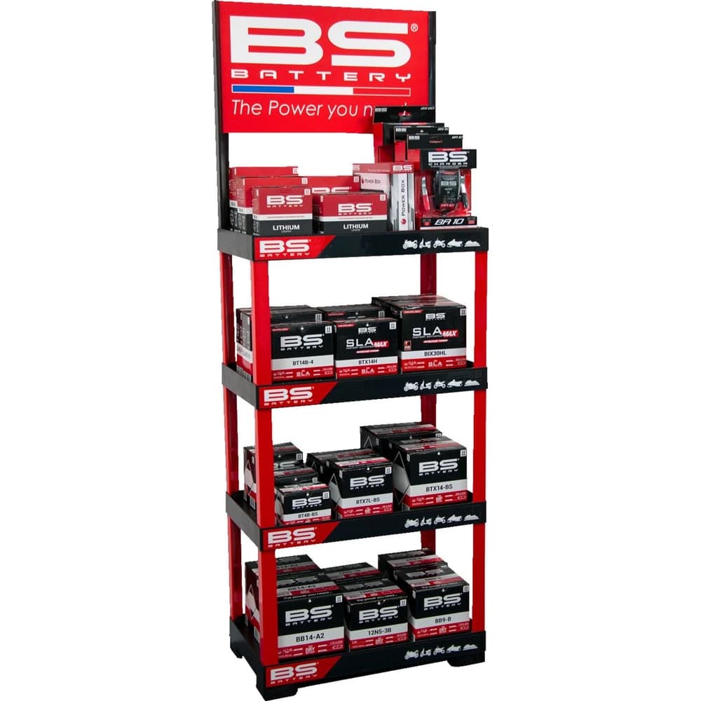 BS Battery Display Accu Rack