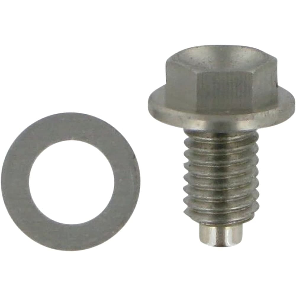 Moose Racing Magnetische Aftapplug Zilver
