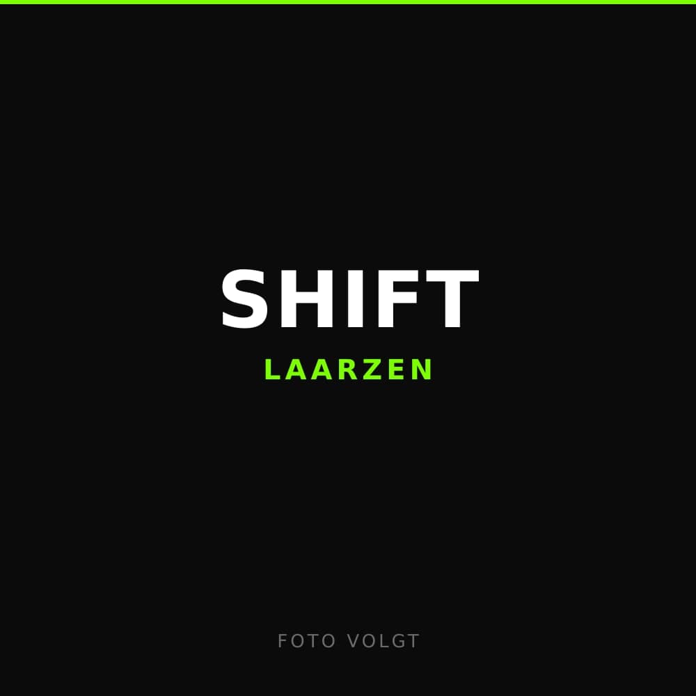 Shift Whit3 Laars Silicon Strap Zwart