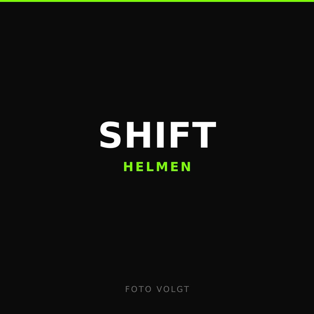 Shift Mx18 Jeugd Whit3 Helmklep Mat Zwart