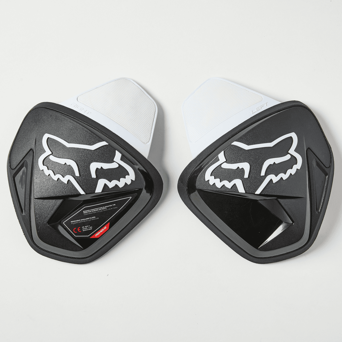 Fox Airframe Pro Shldr Assbly(R/L) Black/White