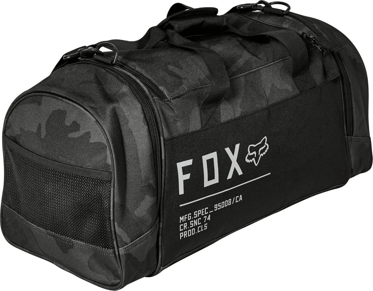 Fox 180 Duffle - Zwart Camouflage Zwart Camouflage