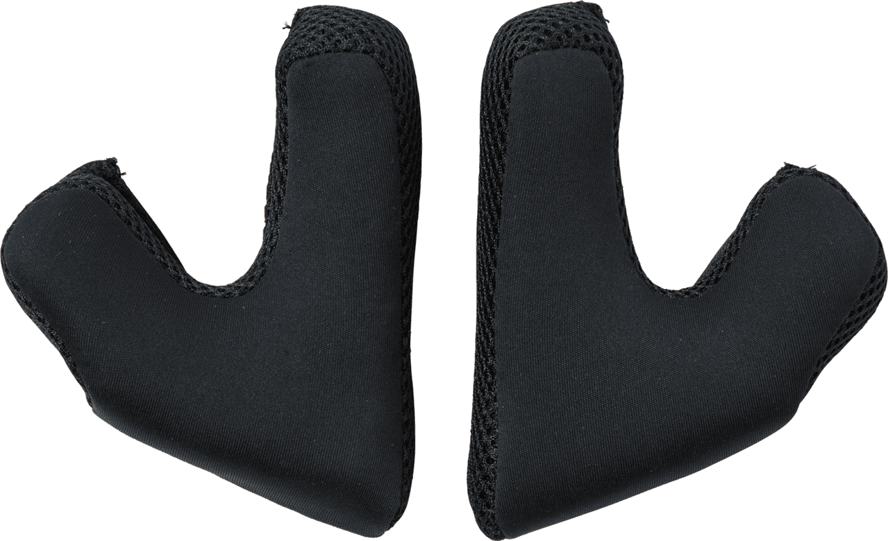 Fox Youth Rampage Cheek Pads Lg Black