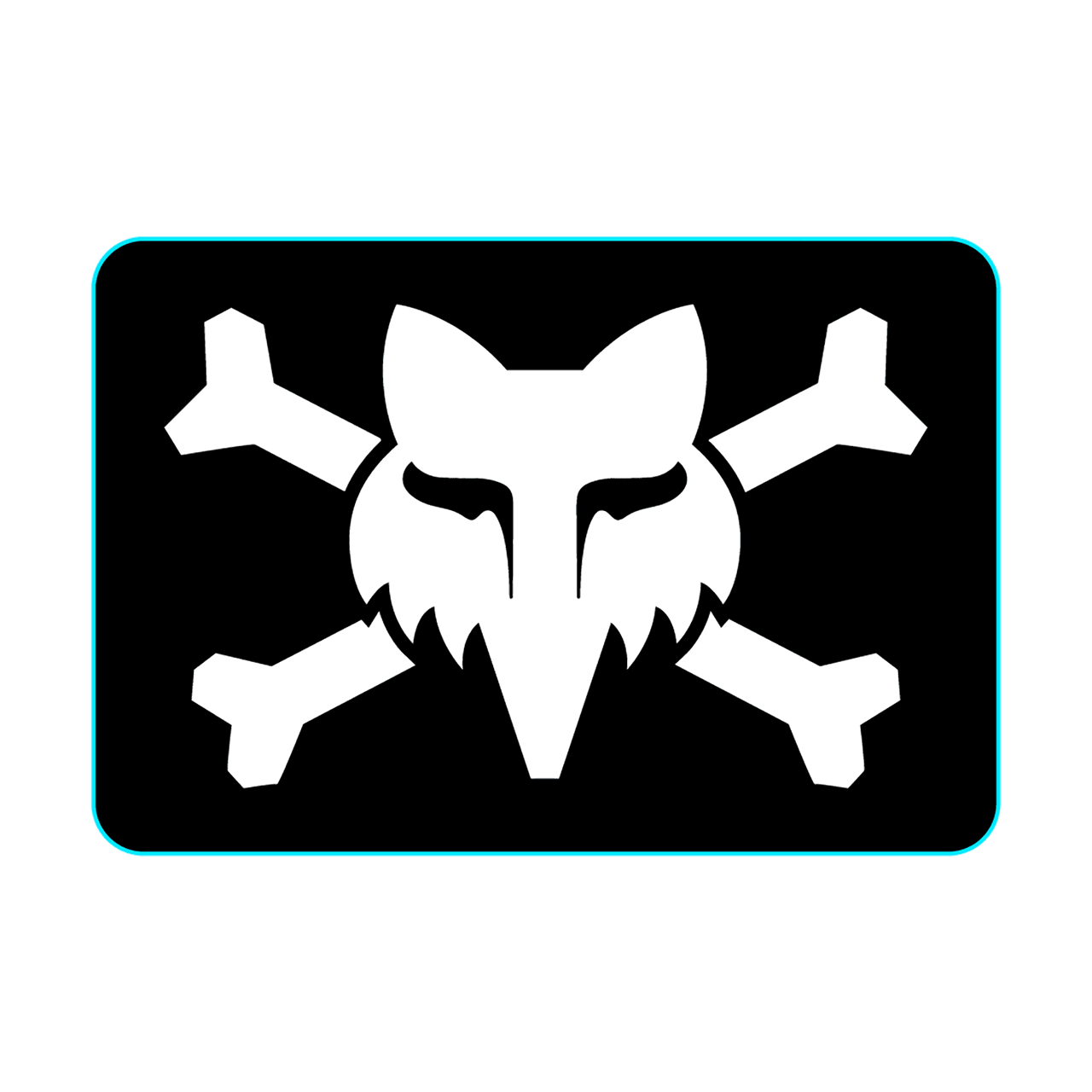 Fox Victory Logo Sticker
