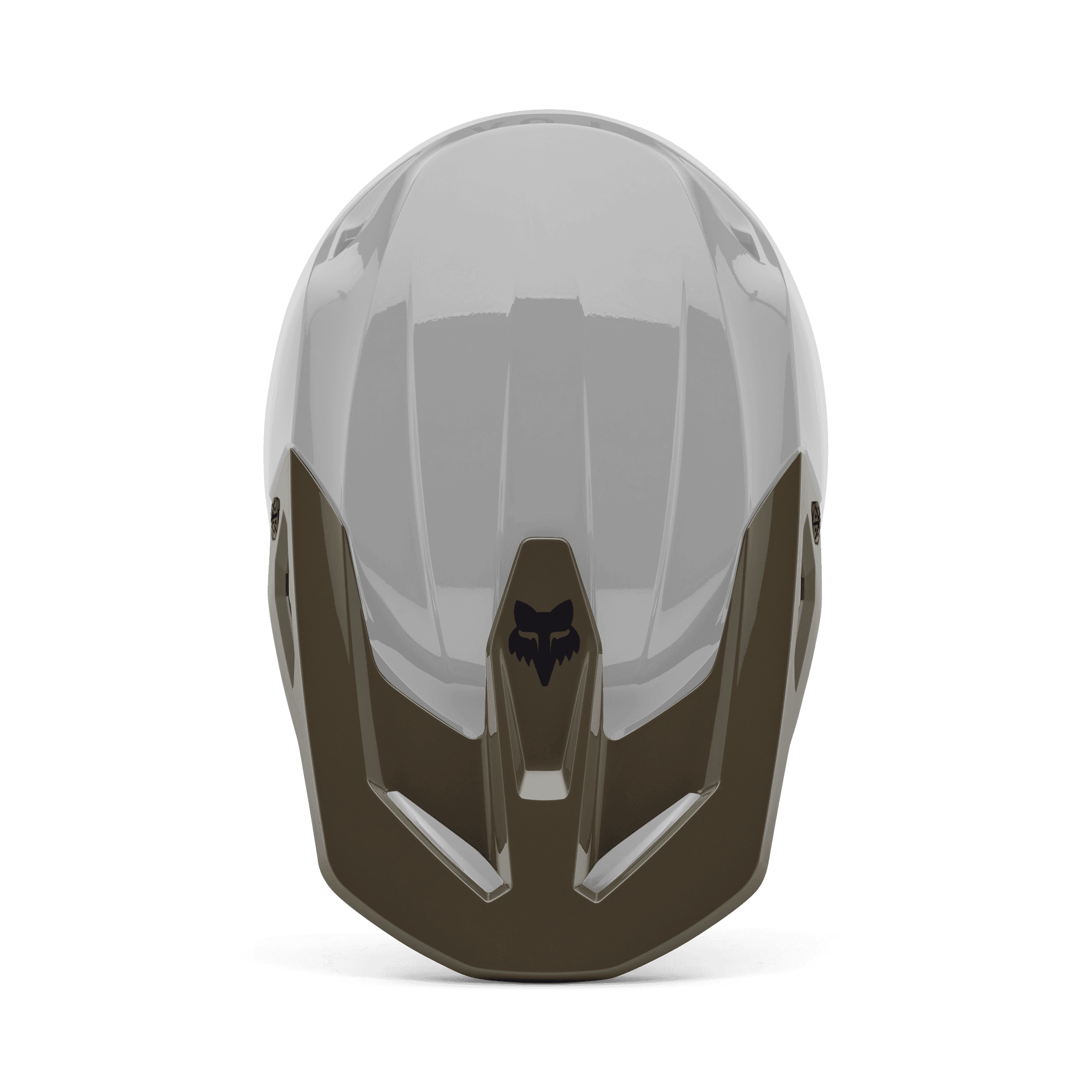 Fox V1 Helmet Visor - Solid Ash