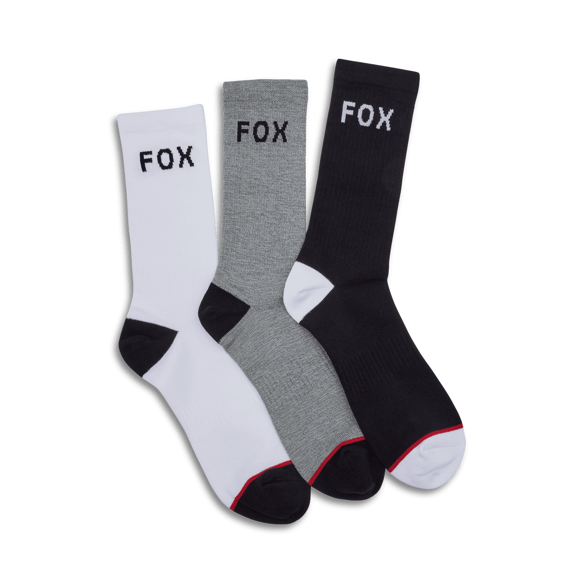 Fox Crew Sok - 3 Pack Open Miscellaneous