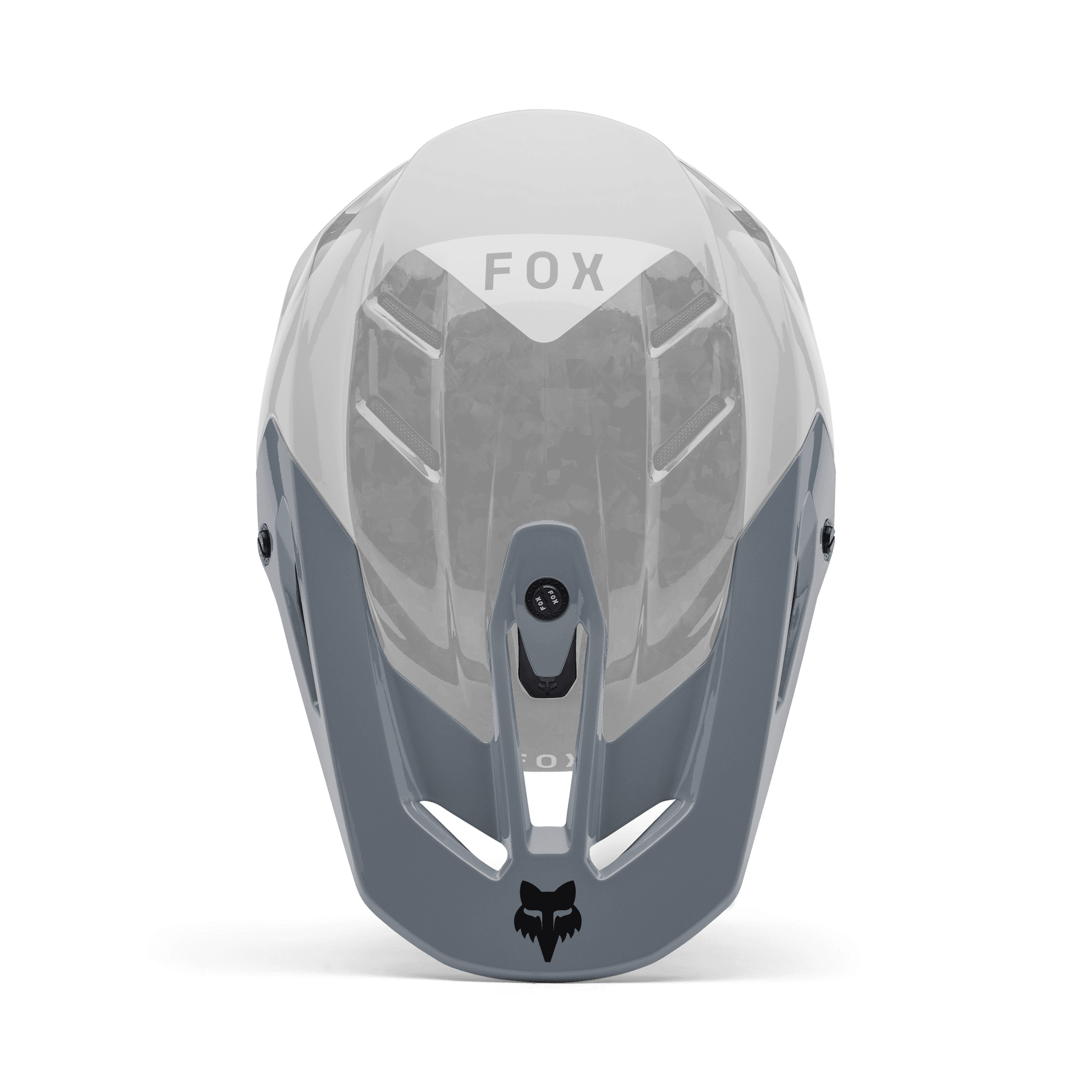 Fox V3 Rs Helmet Visor - Infinite Cloud Grau