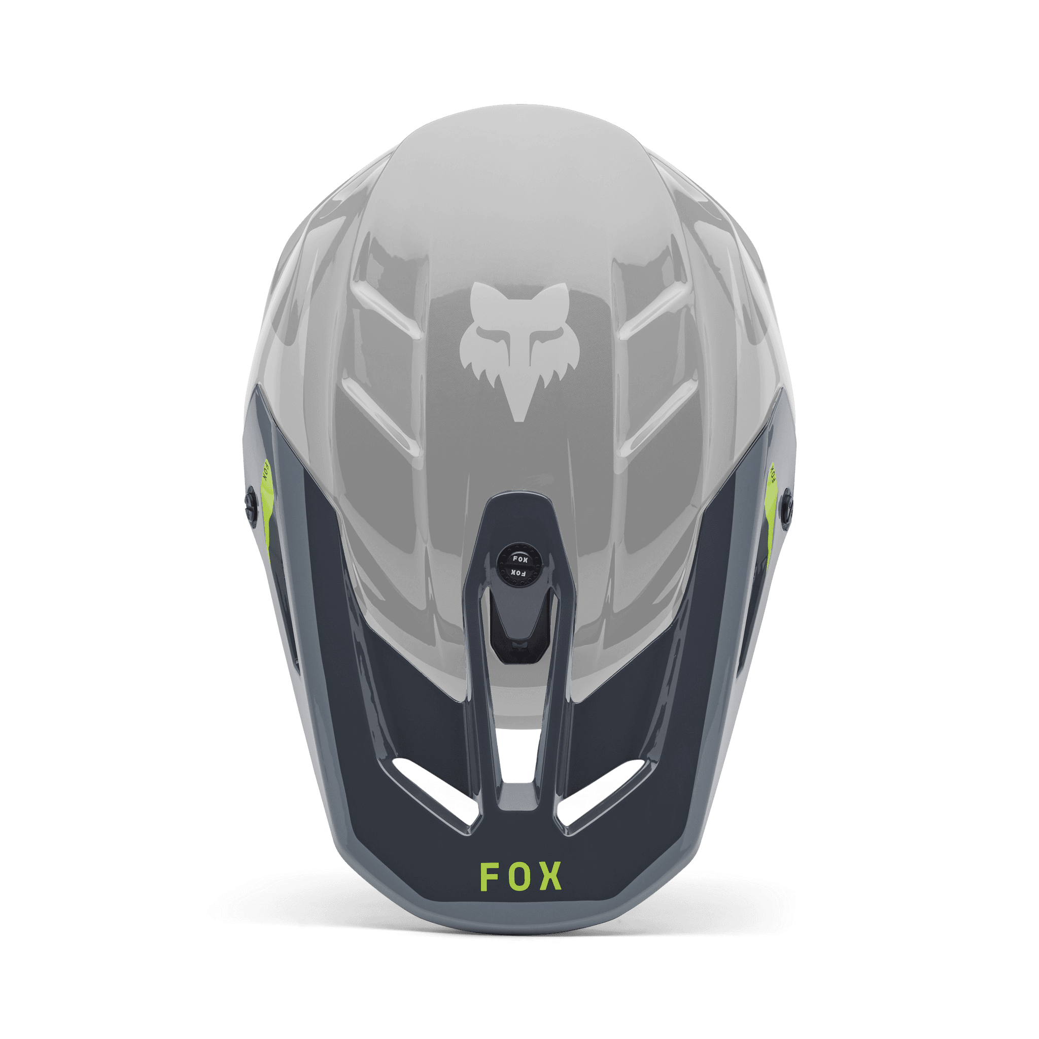 Fox V3 Helmklep -Divider Graphite