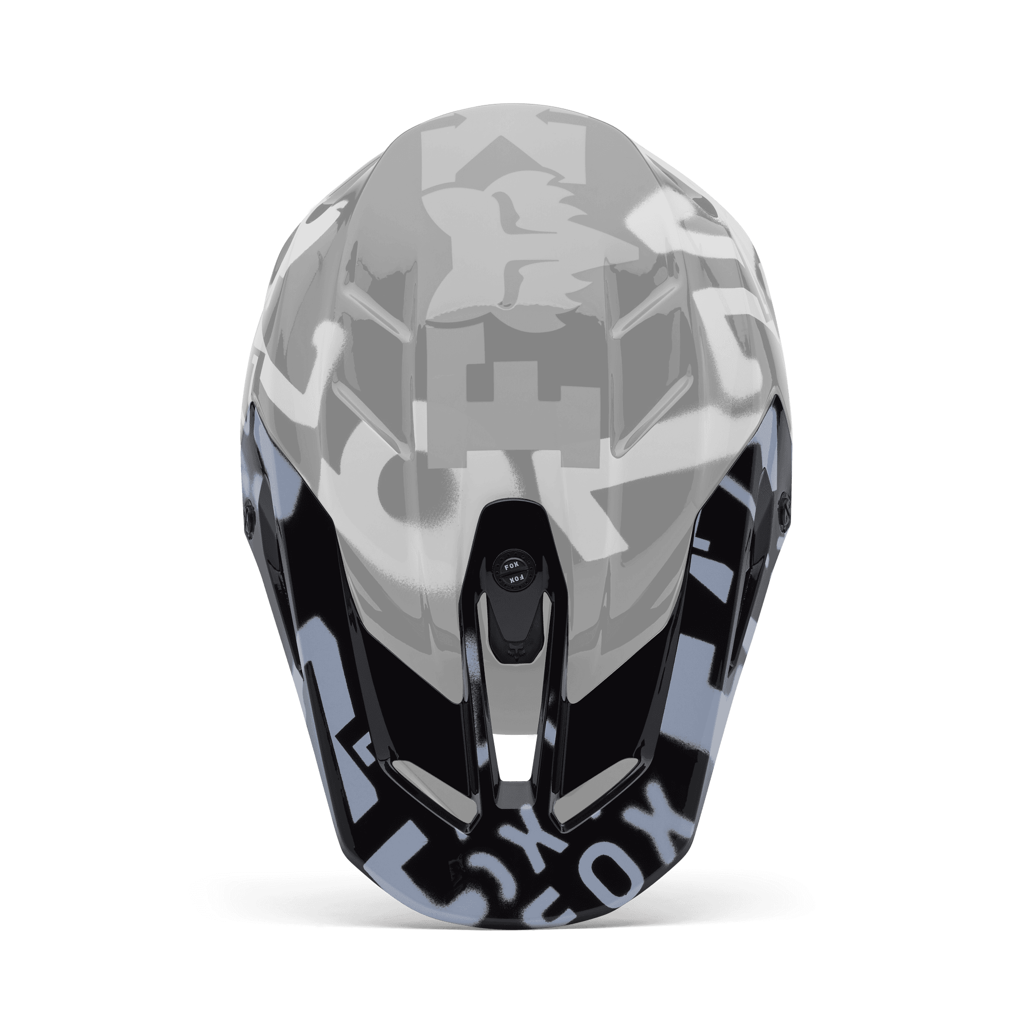 Fox V3 Helmet Visor - Seventy4 Schwarz