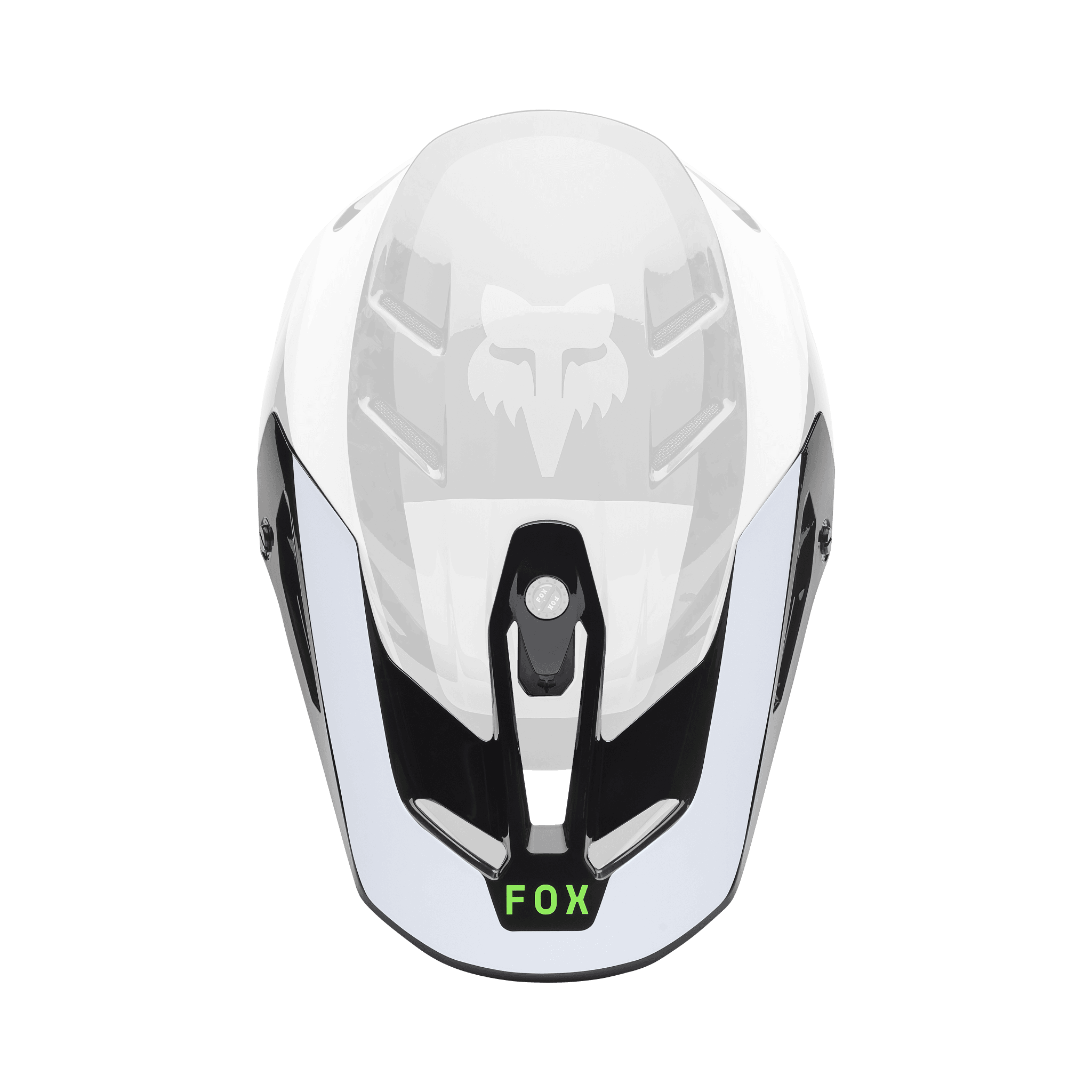 Fox V3 Rs Helmklep - Grid Zwart/Paars