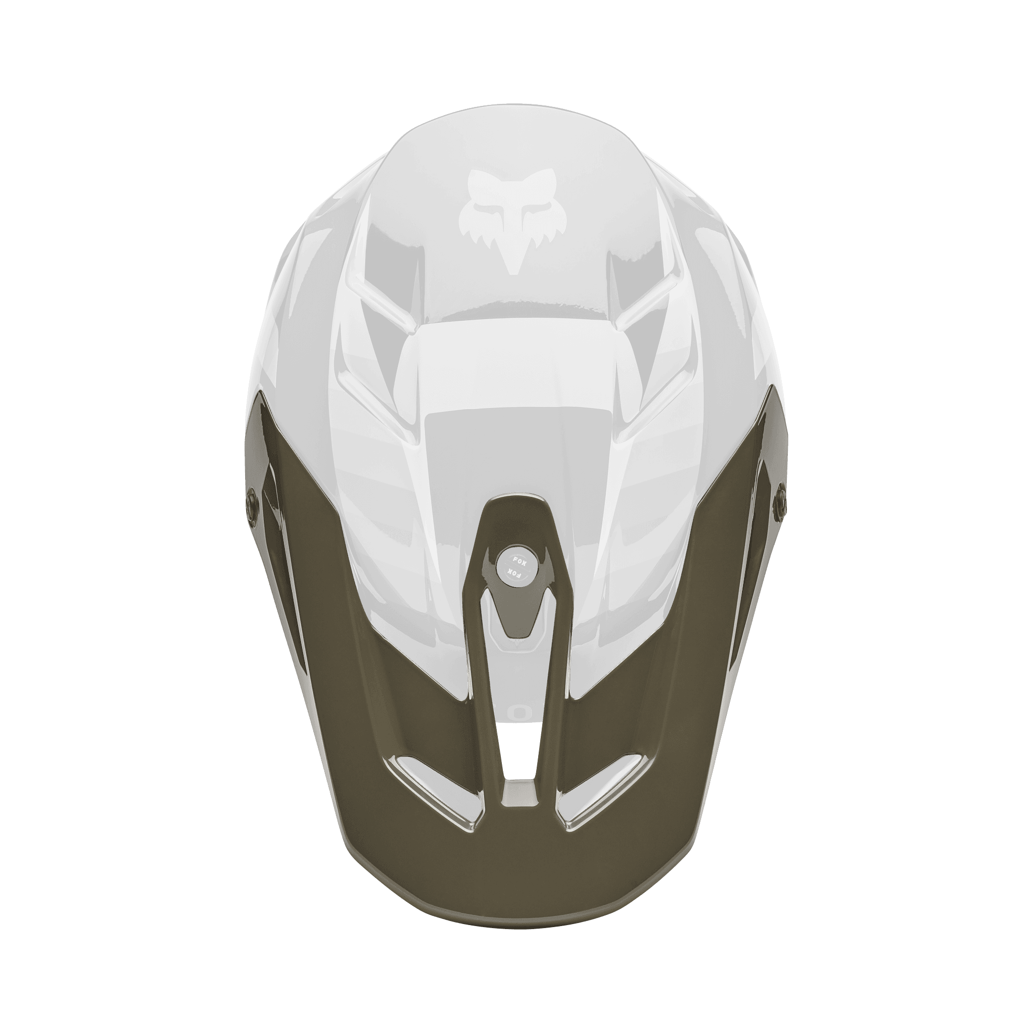 Fox V3 Helmet Visor - Fade Braun/Schwarz