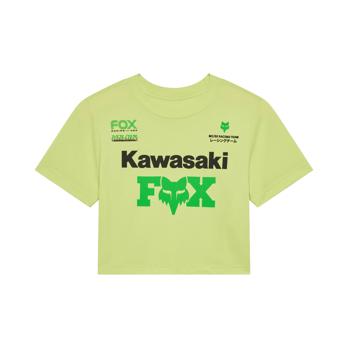 Fox W Kawi Ss Baby Tee Limestone