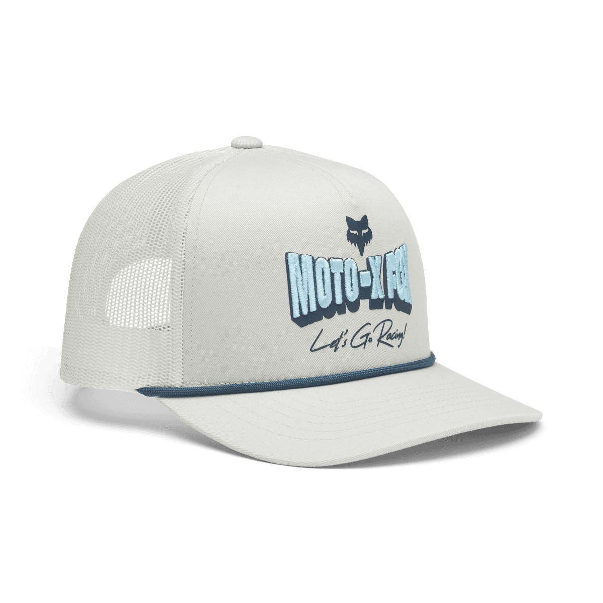 Fox W Go Race Rope Trucker Light Grey