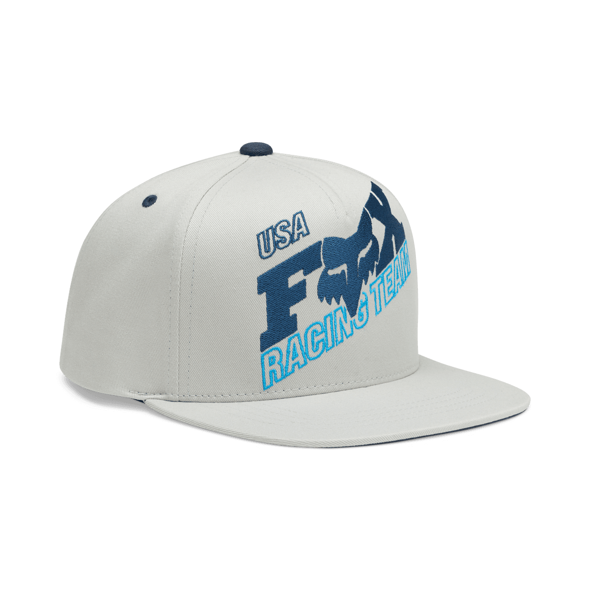 Fox Youth Coldpress Snapback Hellgrau