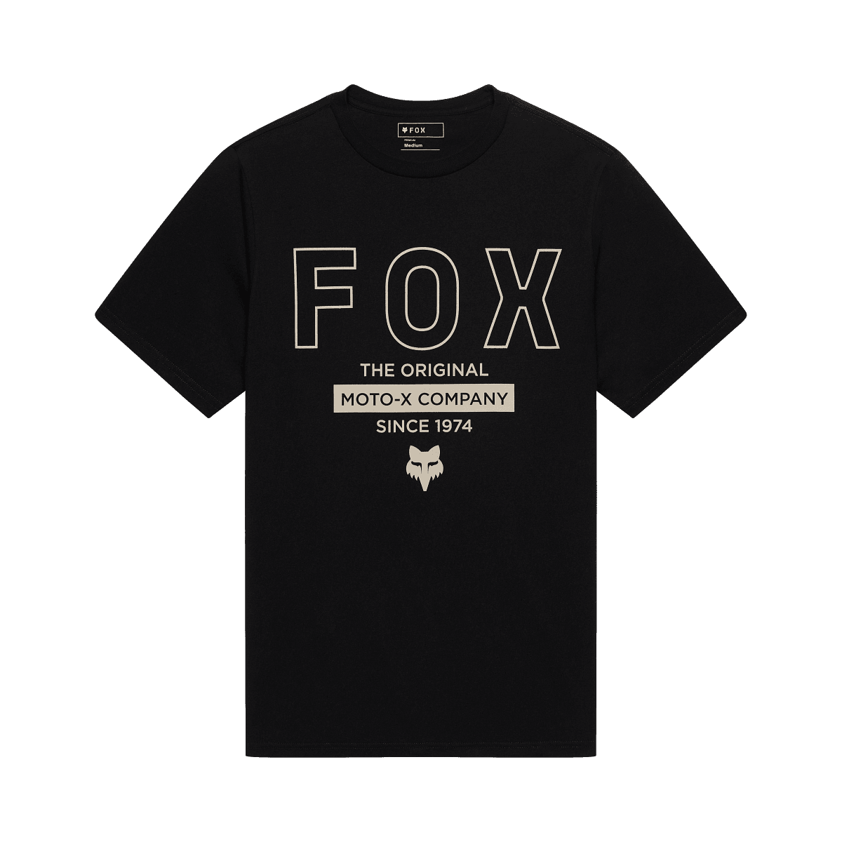 Fox Outline 195 Original Ss Tee Zwart