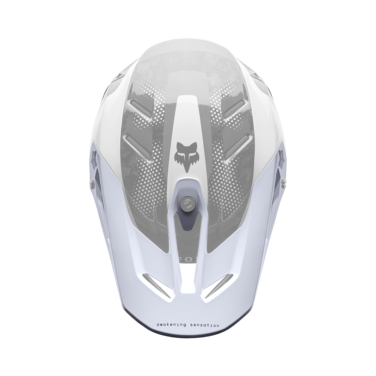 Fox V3 Rs Helmklep - Tactile Wit