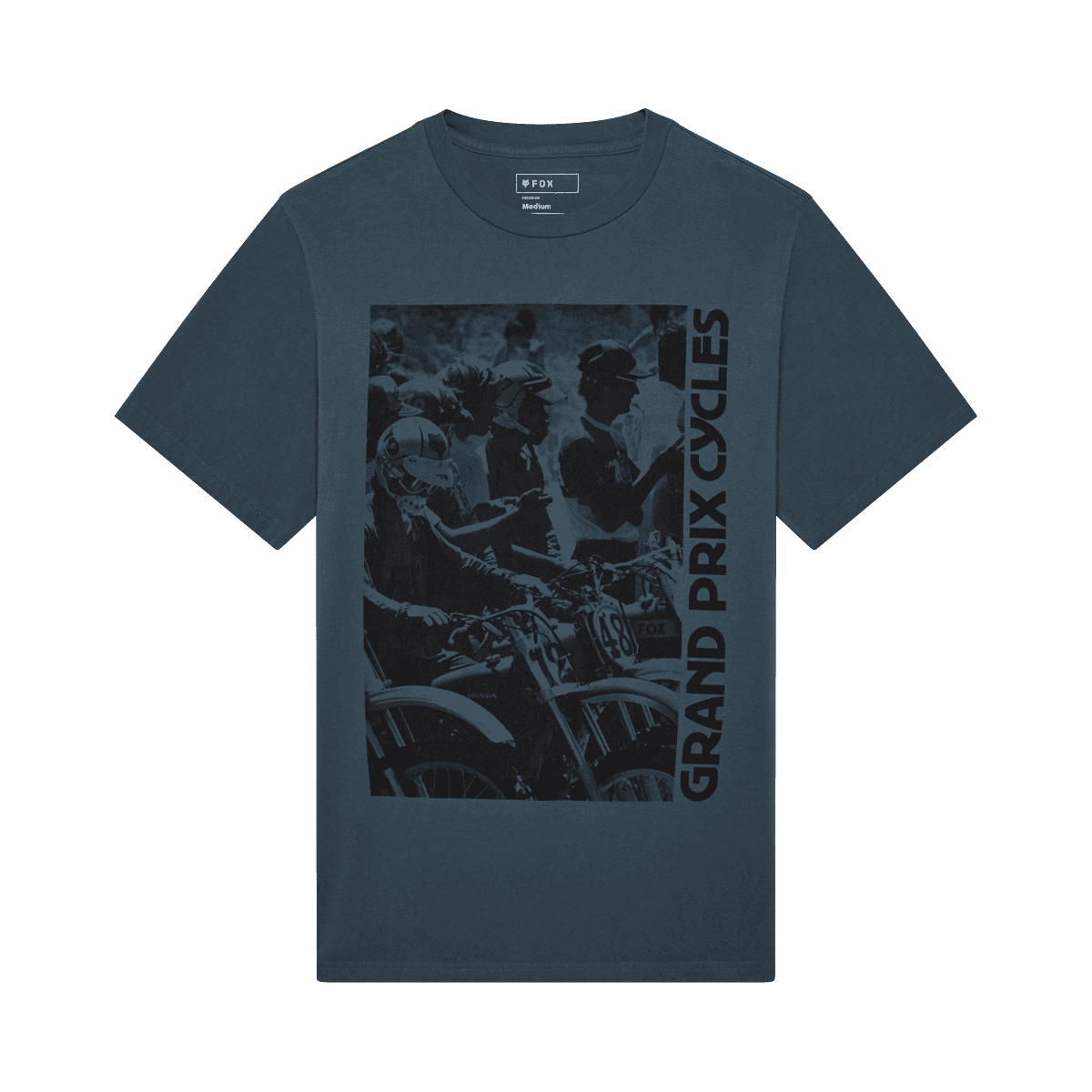 Fox Circa 74 195 Original Ss Tee Deep Cobalt