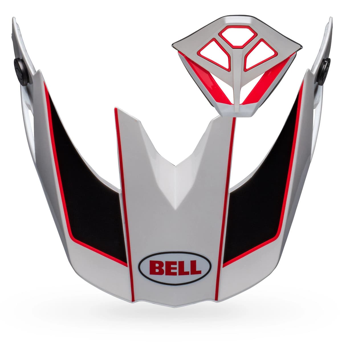 Bell Moto-10 Mips Visor Falcon Rot / Weiß