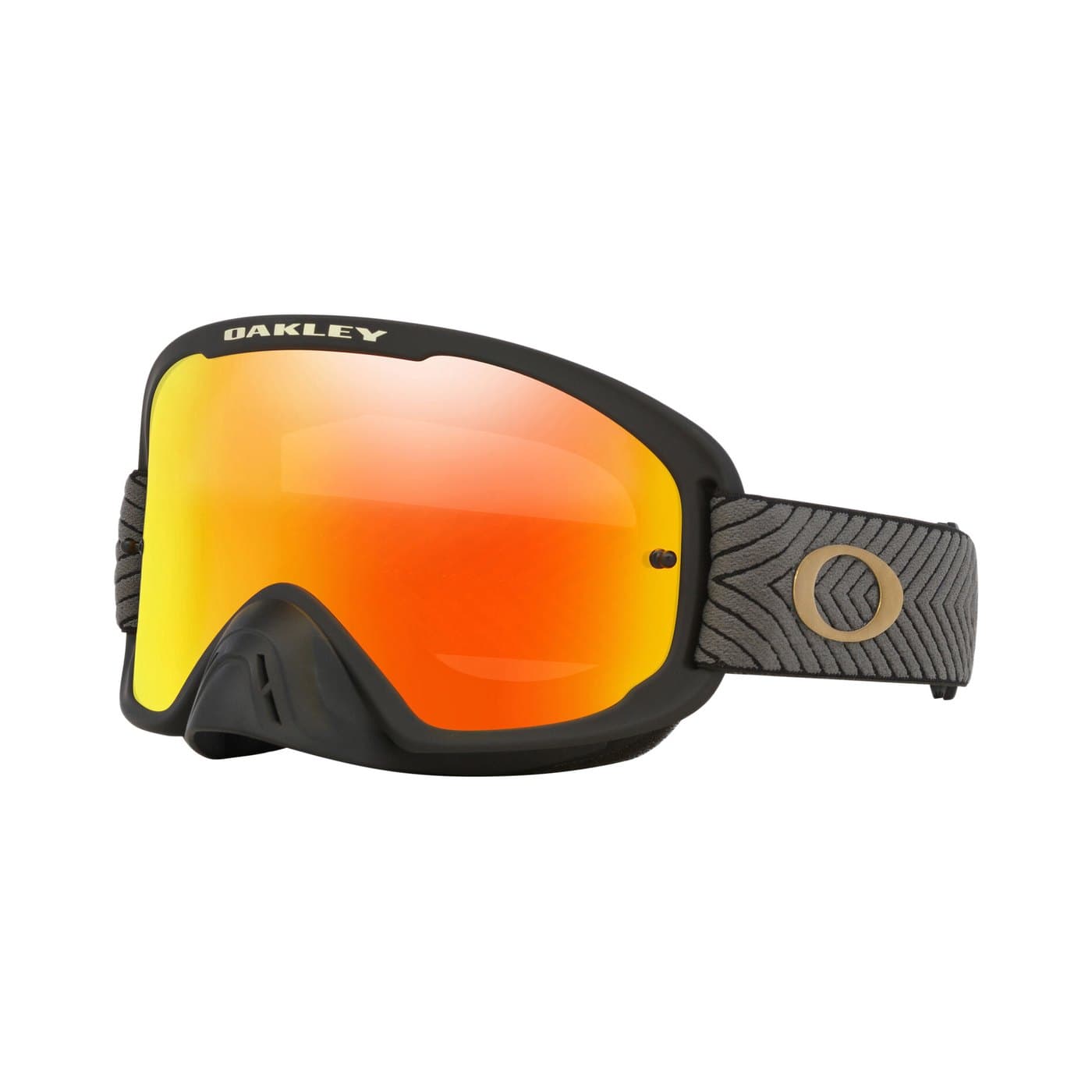 Oakley Crossbril O Frame 2.0 Pro MX Team Zwart - Fire Iridium