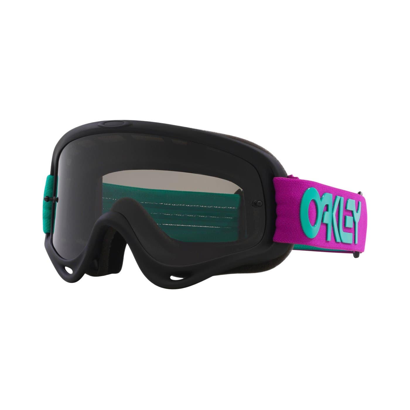 Oakley Crossbril O Frame MX B1B Celeste Purple-Dark Grey