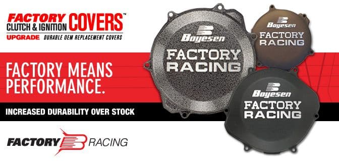 Boyesen Clutch Cover YZ450F 10-.. WR450F 16-21 Magnesium