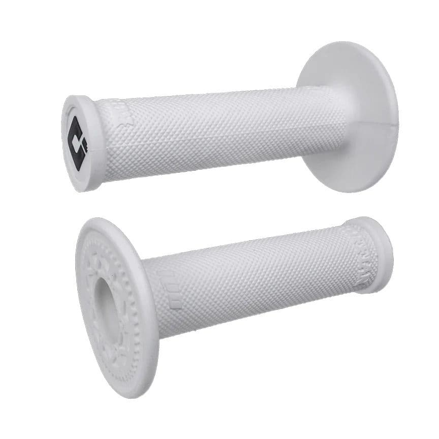 ODI Glue-On Grip No-Waffle MX Single-Ply (Ruffian) Wit (Pr