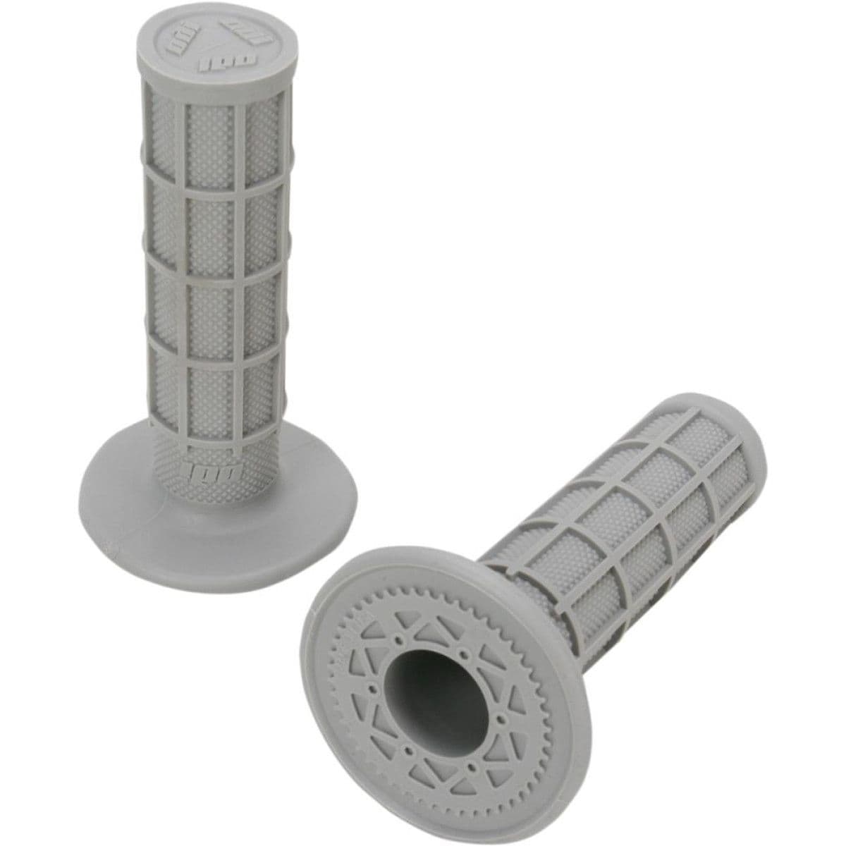 ODI Glue-On Grip Full-Waffle MX Single-Ply (Ruffian) Grijs-So