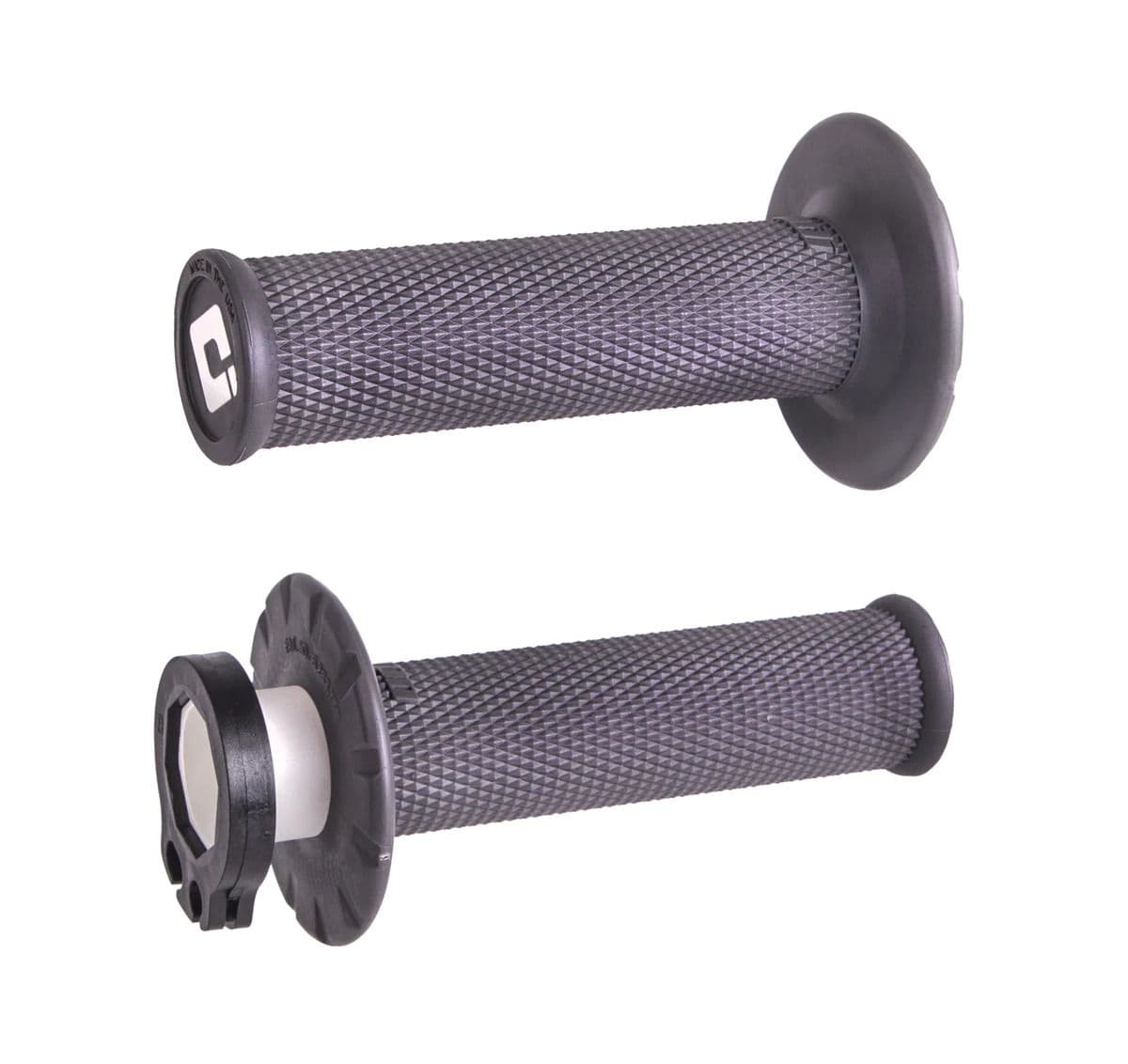 ODI No-Waffle MX V2 Lock-On Grip Graphite