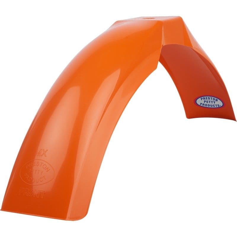 Preston Petty MX Wide Front Fender - Pumpkin Orange