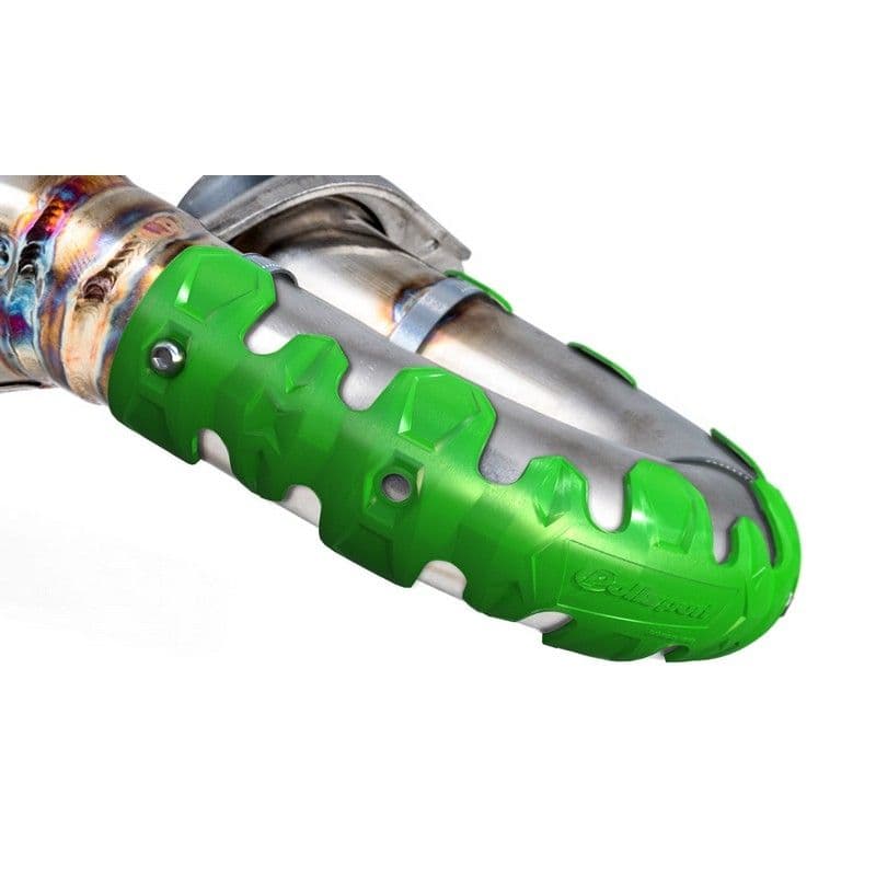Polisport Armadillo Head Pipe Guard - Long 40cm - Groen