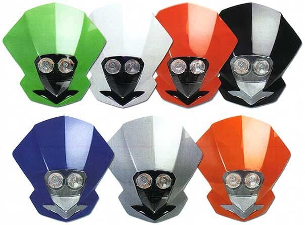 *Polisport Headlight EMX Double Oranje