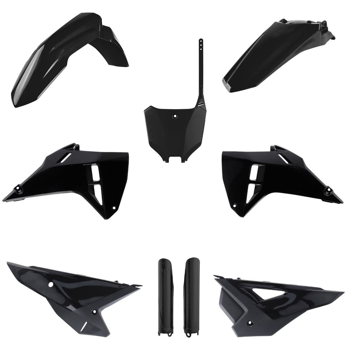 Polisport Full Plastic Kit Honda CRF 250/450R 25-.. Zwart