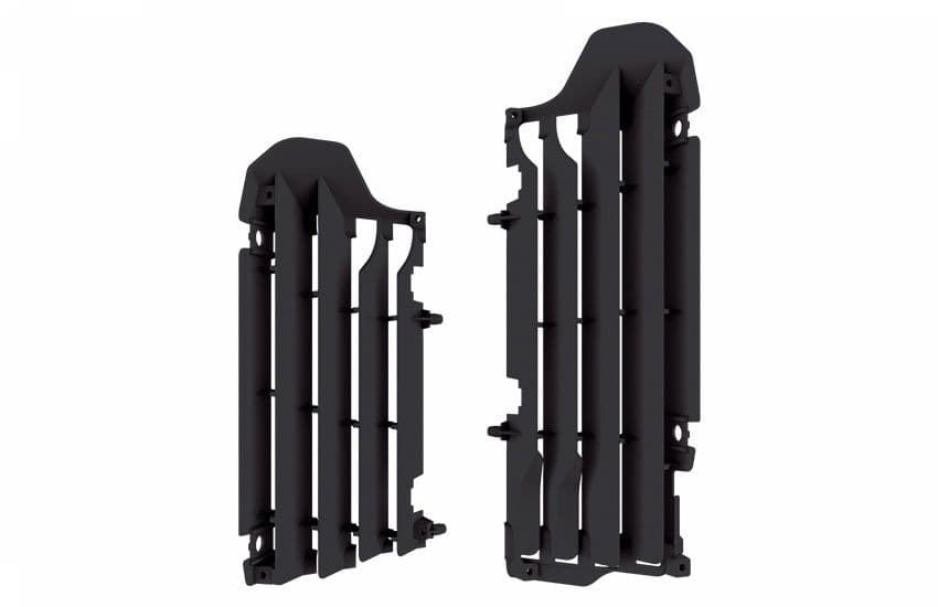 Polisport Radiator Louvers Suzuki RMZ450(18-..) OEM Noir (1