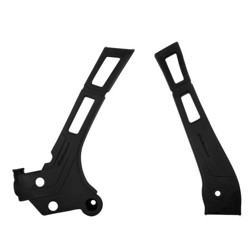 Polisport Frame Protector YZ125/250 05-.. XE125 21-. Schwarz (