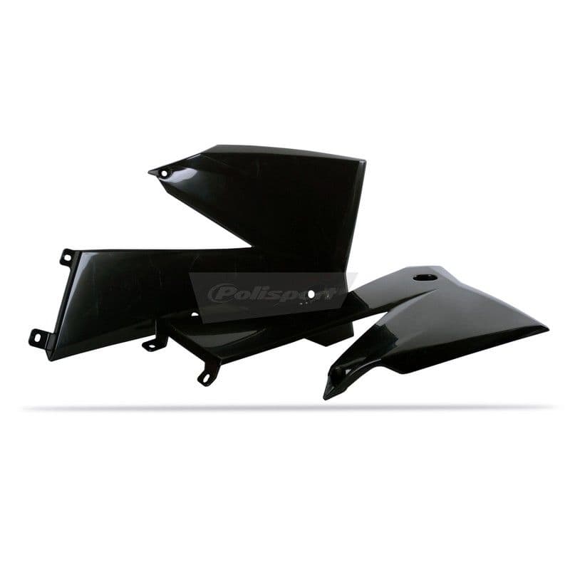 Polisport Radiateur Scoop SX 05-06 EXC 05-07 Zwart (6)