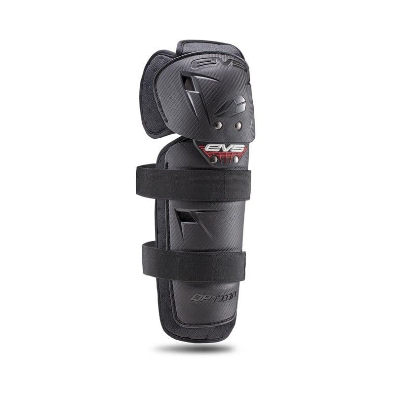 EVS OPTION Knee/Shin Guard Paar Zwart (Adults)