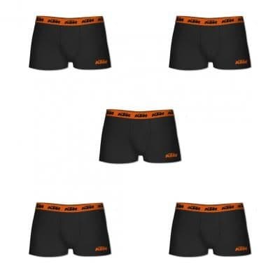 Freegun KTM Cotton Boxer Men's -Zwart (5Pack)