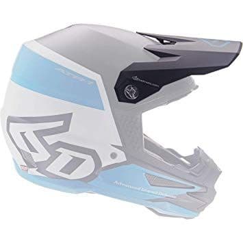 6D Helm ATR-1 Helmklep Flight Zwart Blauw